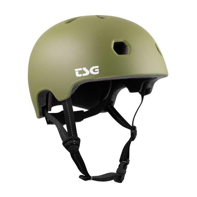 Casque Meta Solid - Olive Satinée - JXXS/JXS - TSG 5/7