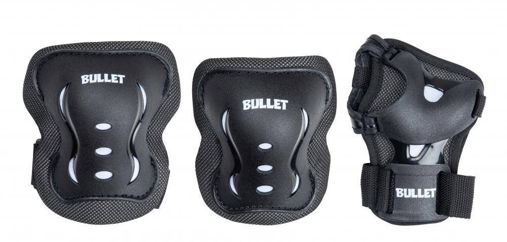 BULLET Pack 3 protections BLAST V2 JUNIOR Noir Blanc 4/7