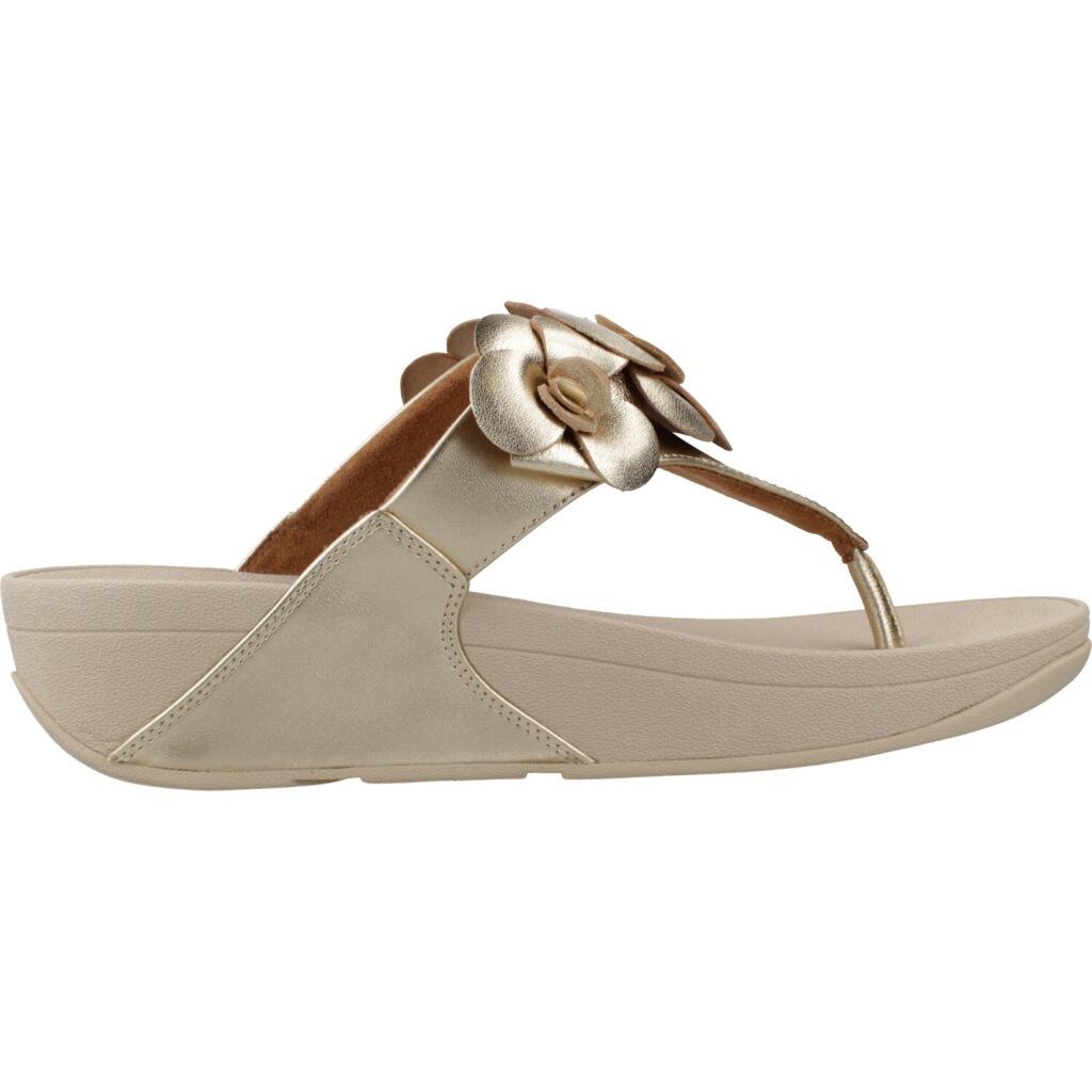 FITFLOP FitFlop Lulu Flower teenslipper  PLATINO 41 4/7