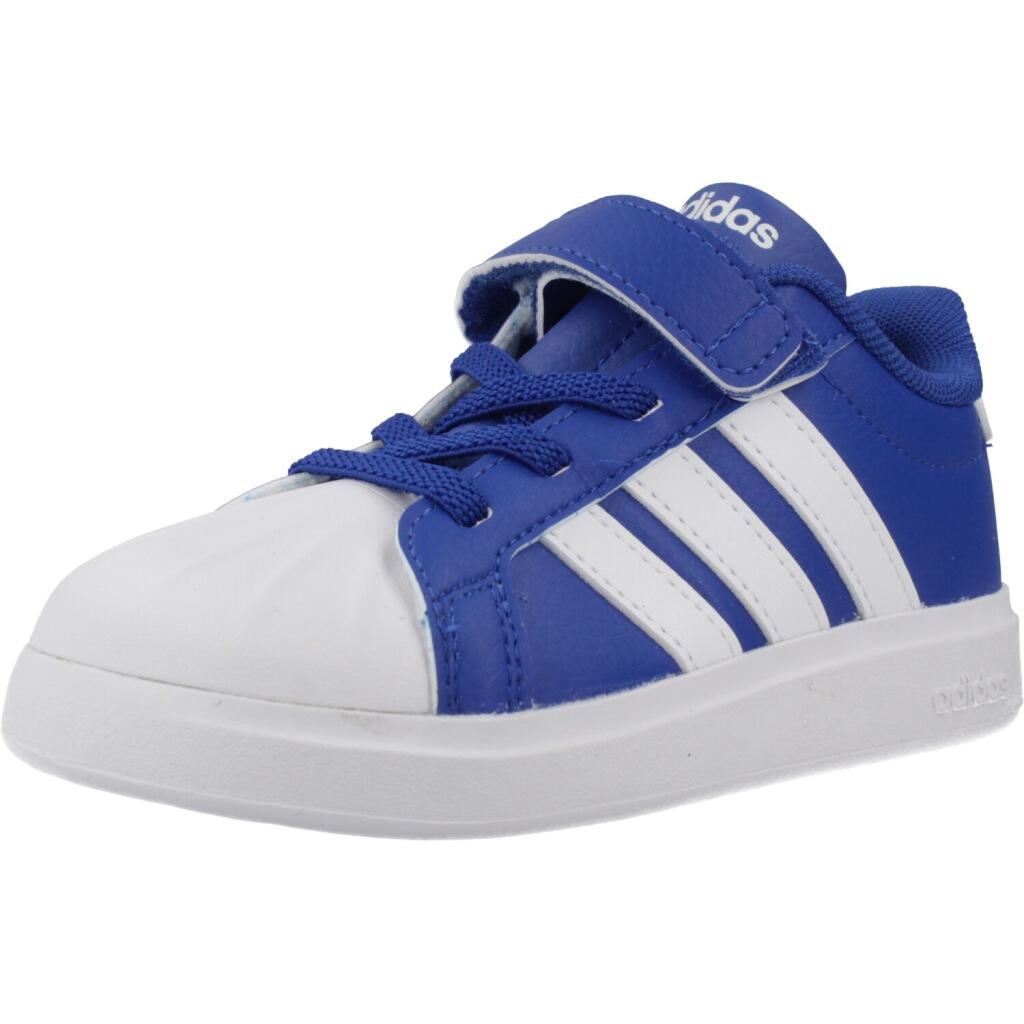 azul / blanco / gris