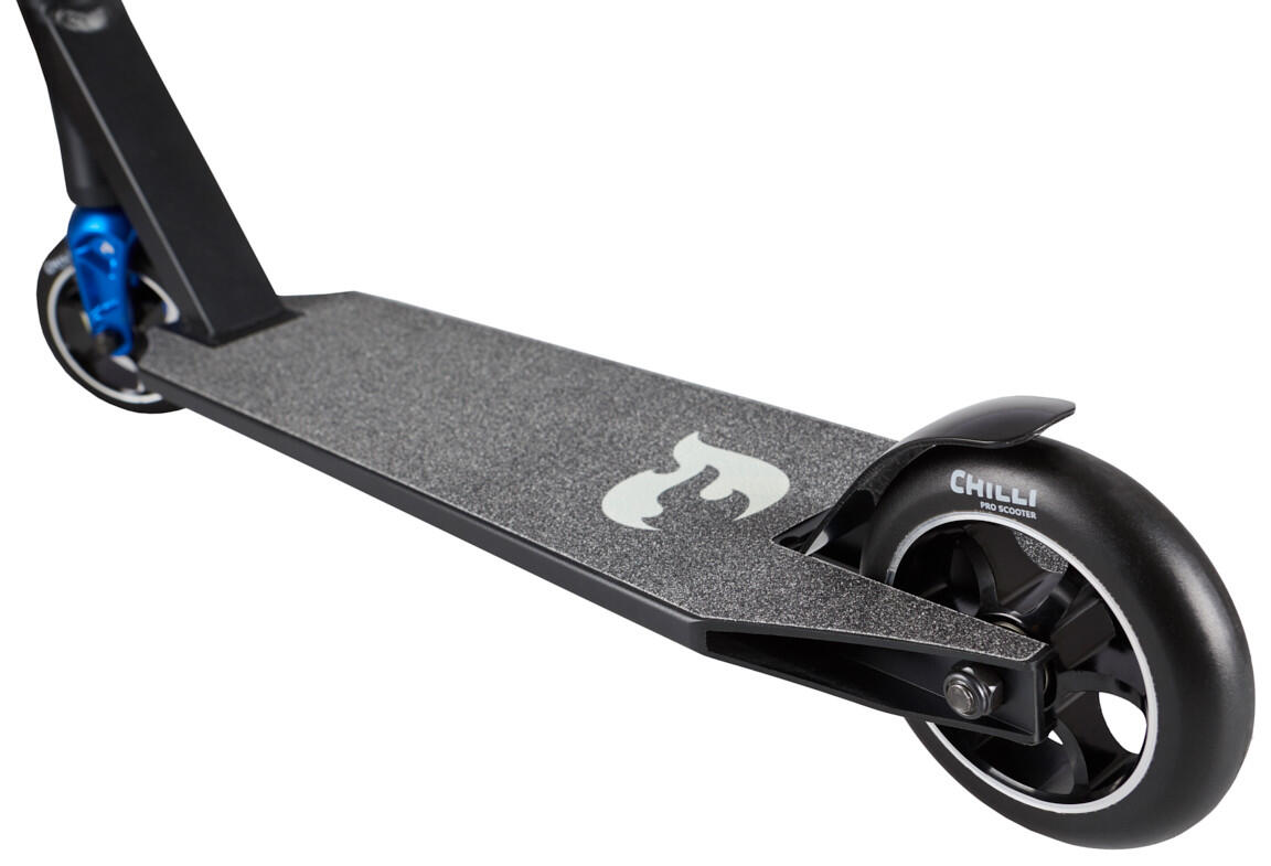 Trottinette Chilli Pro 5000 Noir/Bleu deck aluminium 7003 3/7