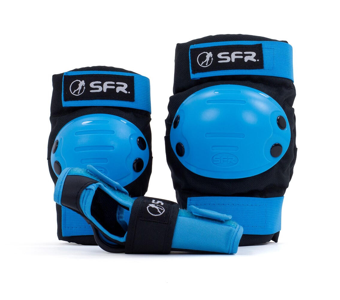 Protection Set Sfr Youth Ramp Black/Blue 2024 4/7