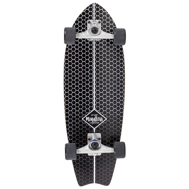 Deski Komplety Mindless Fish Tail Surfskate - 29.5" - Czarny 6/7