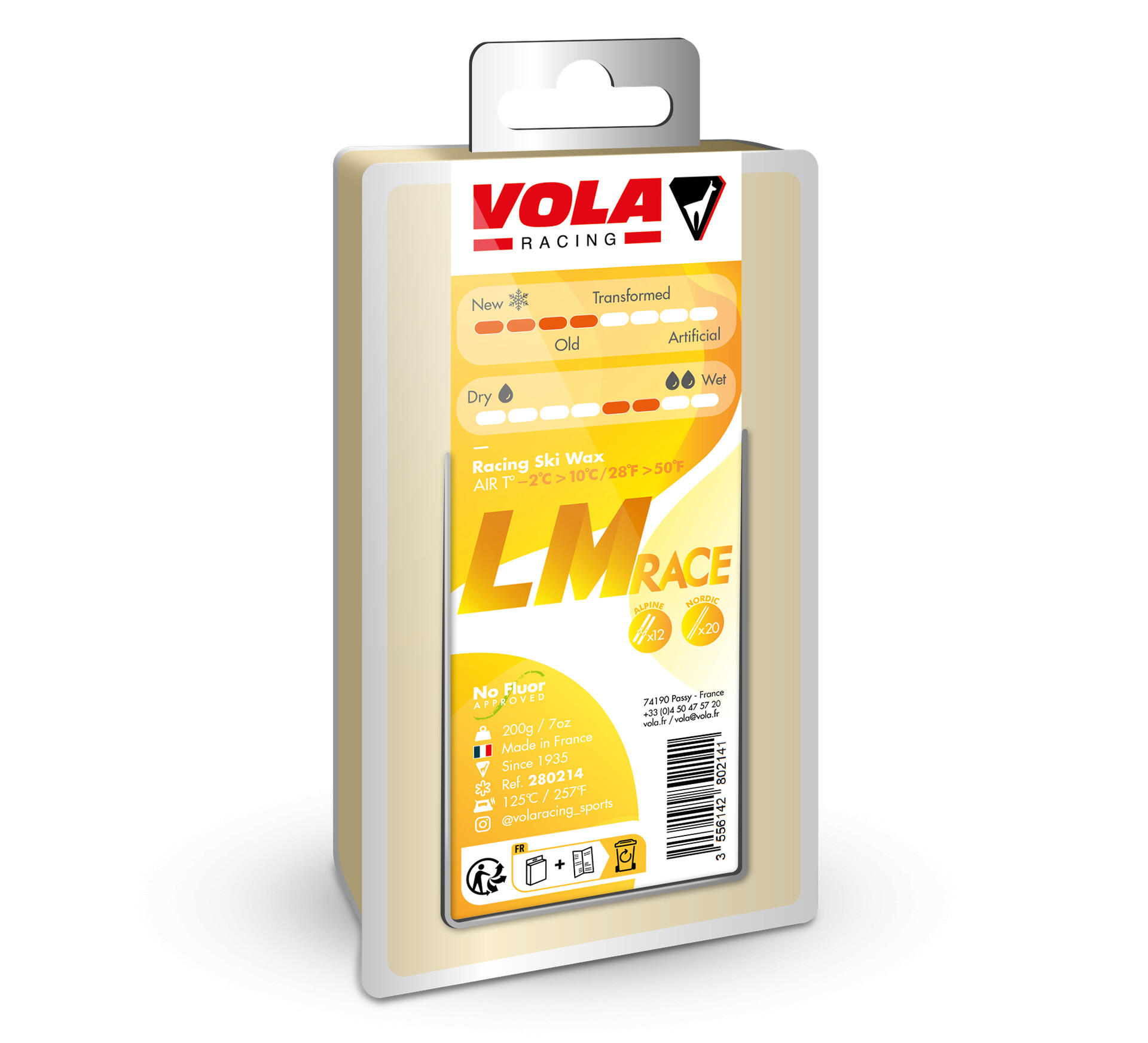 Sciolina da gara Vola LMach 4/7