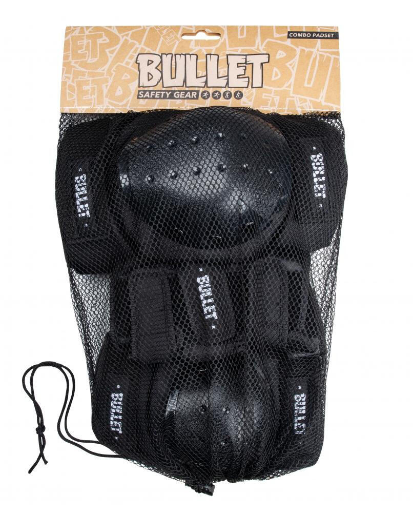 Bullet 3-delige volwassenen skate beschermsetM 4/7