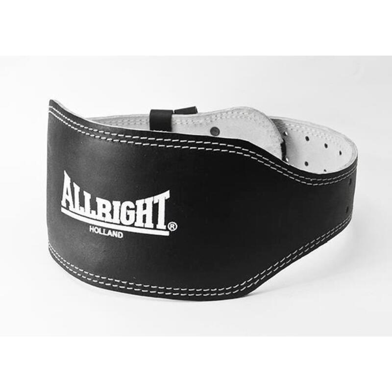 Pas kulturystyczny Allright szeroki 15 cm rozmiar XL czarny