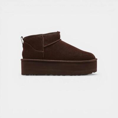 Ugg classic ultra mini platform boot burnt cedar (women's)