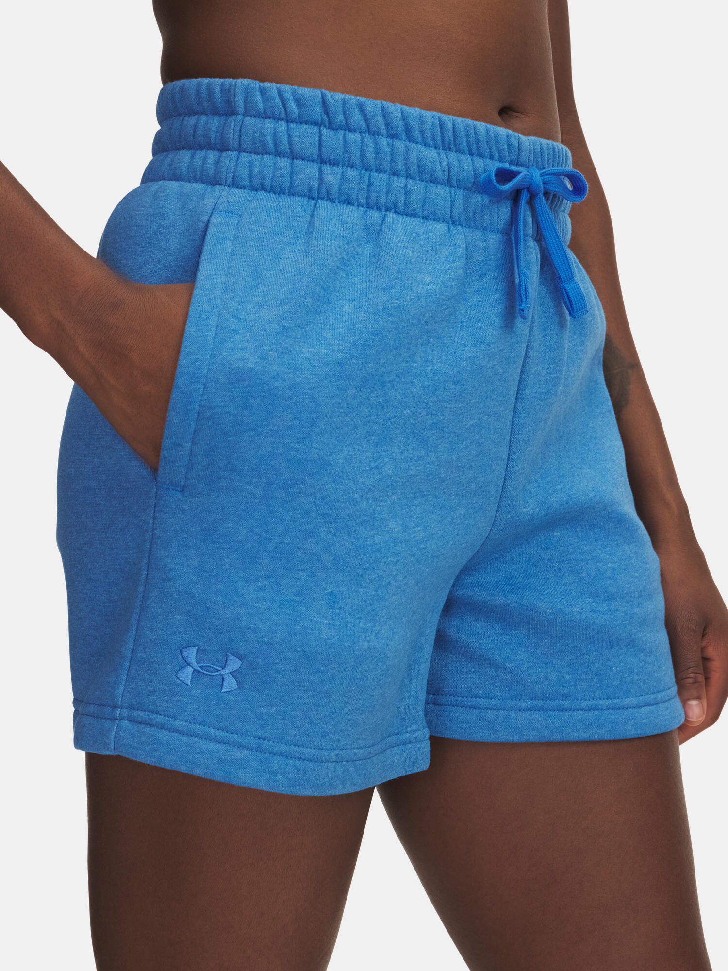 Spodenki Dresowe Damskie Under Armour Krótkie Rival Fleece Short 3/4
