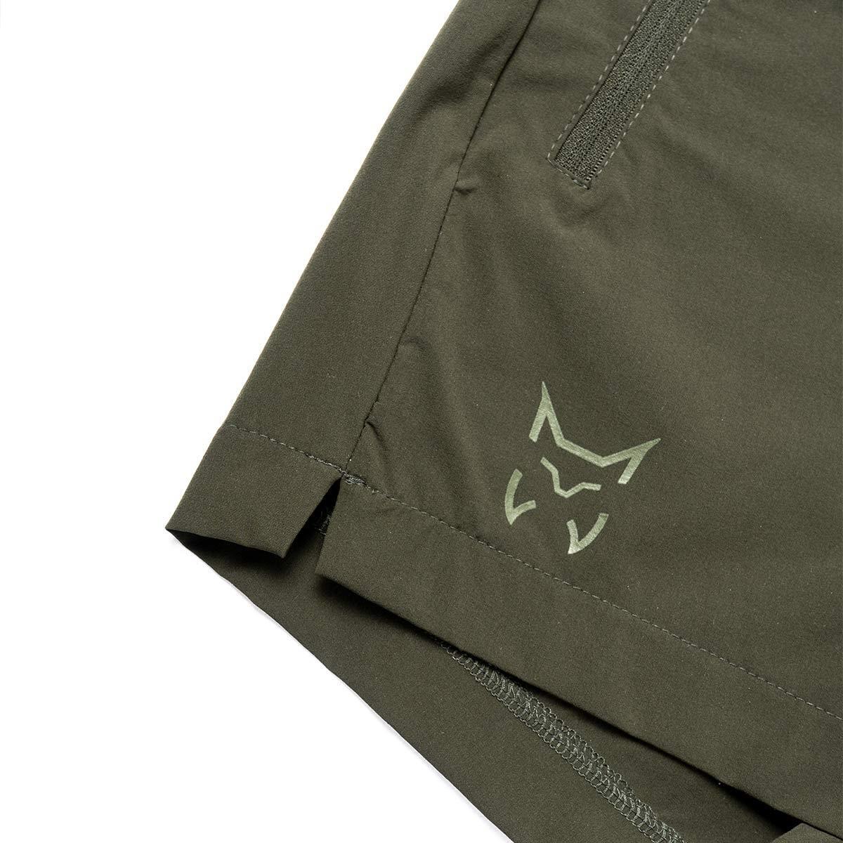 Pantalón Corto Senderismo en Montaña MUJER Altus KAURI K30 GREEN OLIVE 4/6