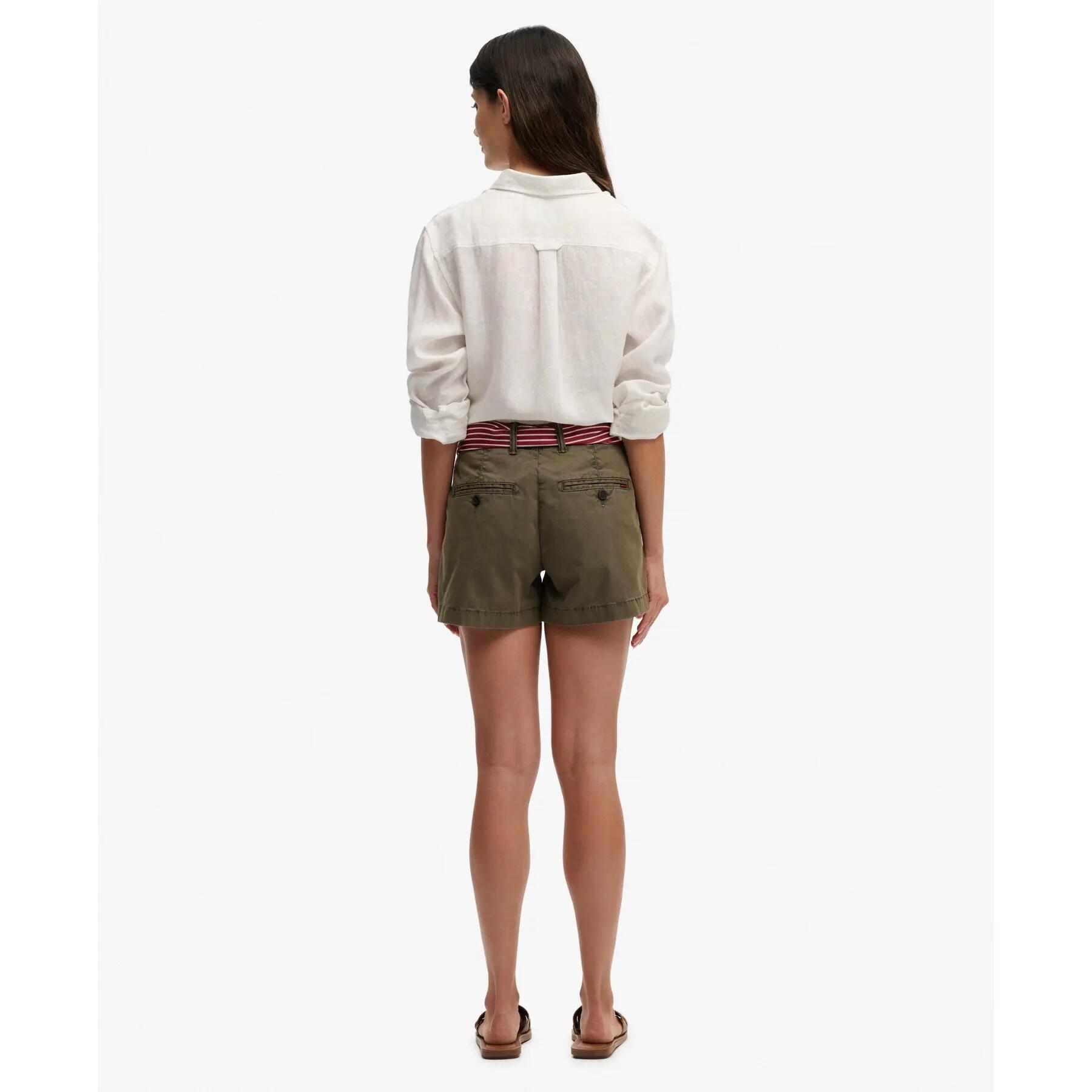 Short chino femme Superdry 4/7