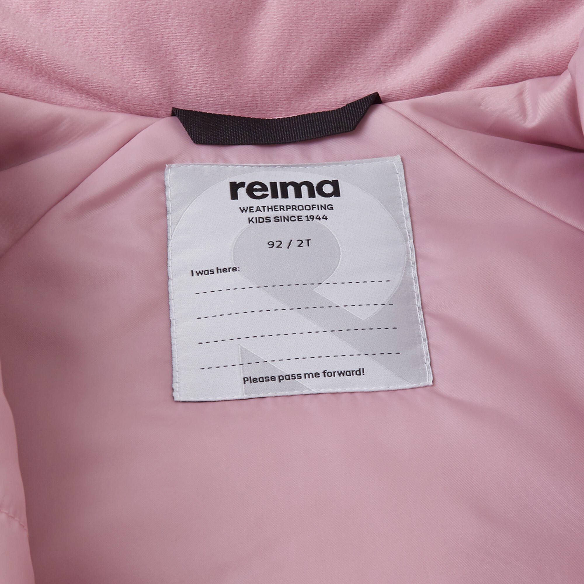tec Kleinkinder Schneeanzug Puhuri Grey Pink 6/7