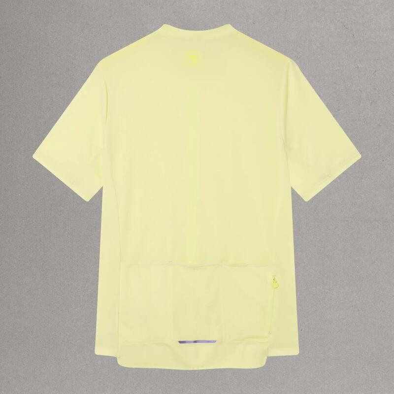 Jersey cu fermoar Endura Loop S/s GALBEN