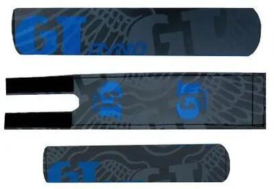 Gt bmx beschermingsset - dyno black/yellow