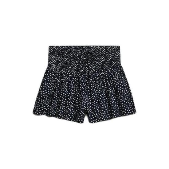 Short imprimé femme Superdry Mini Smocked