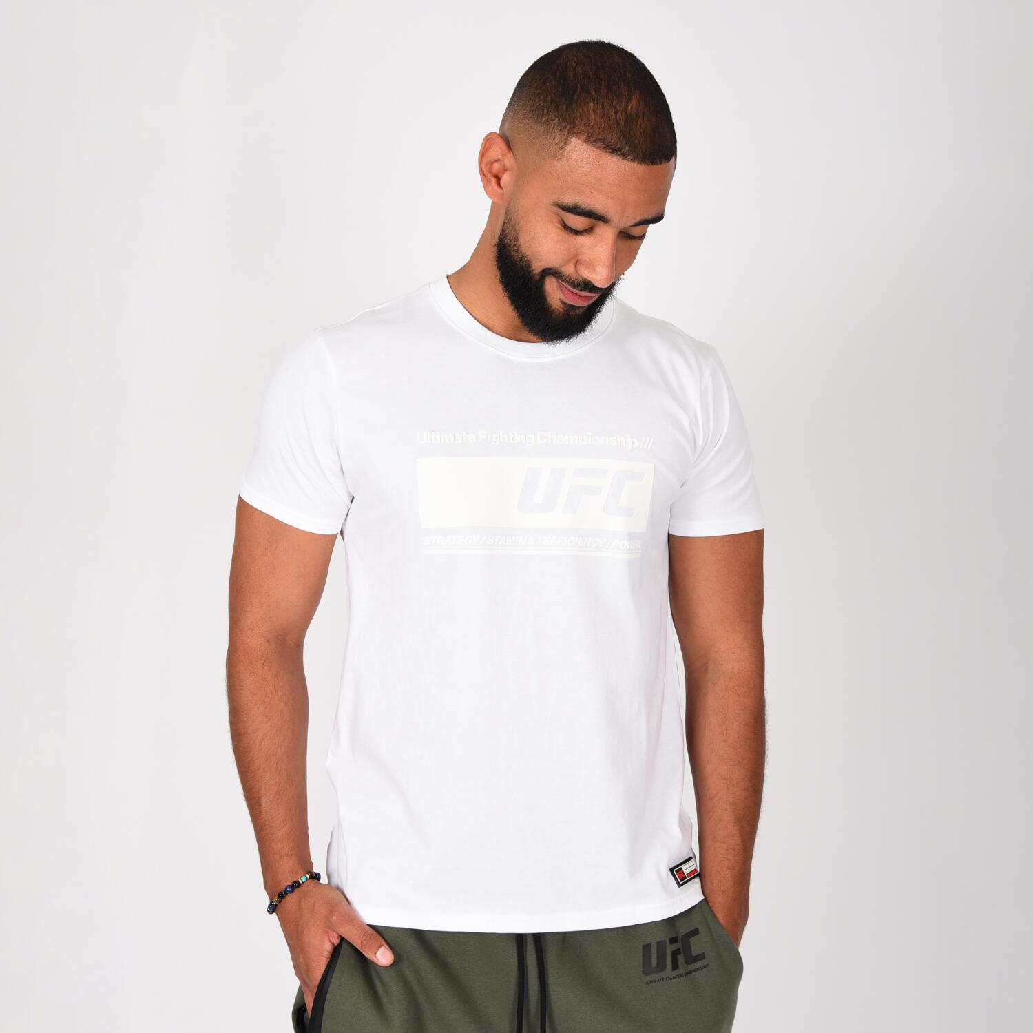 T-shirt homme blanc 1/5