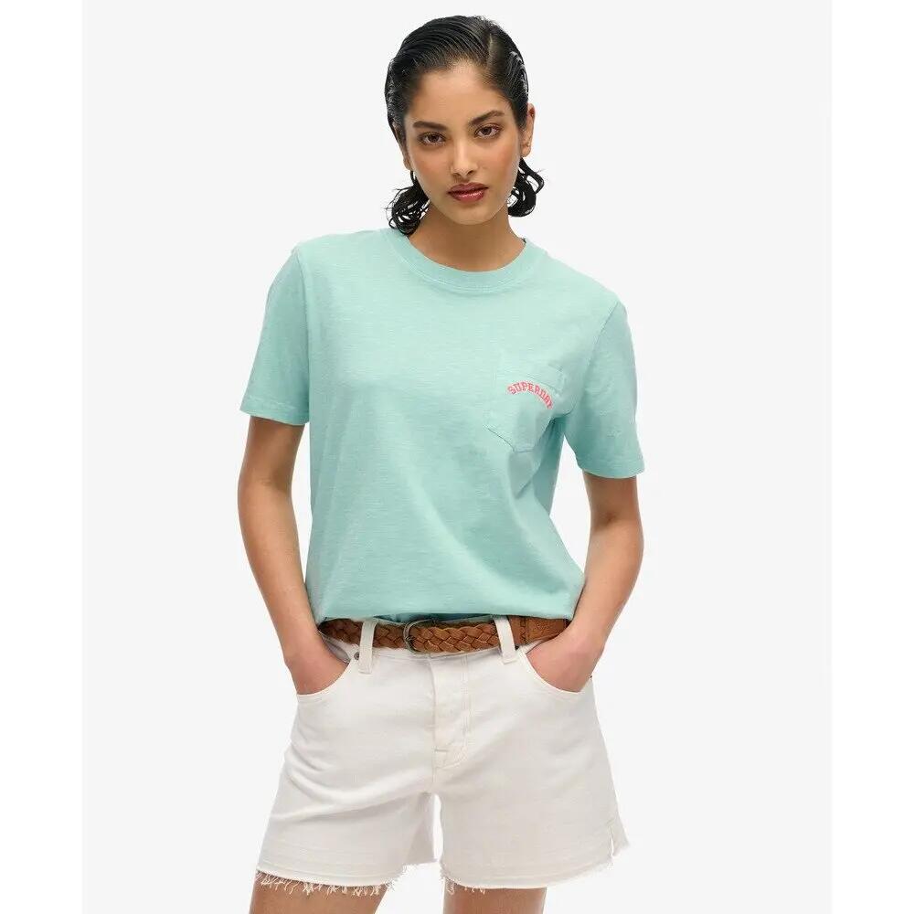 T-shirt à poche femme Superdry Garment Dye Essential 2/4