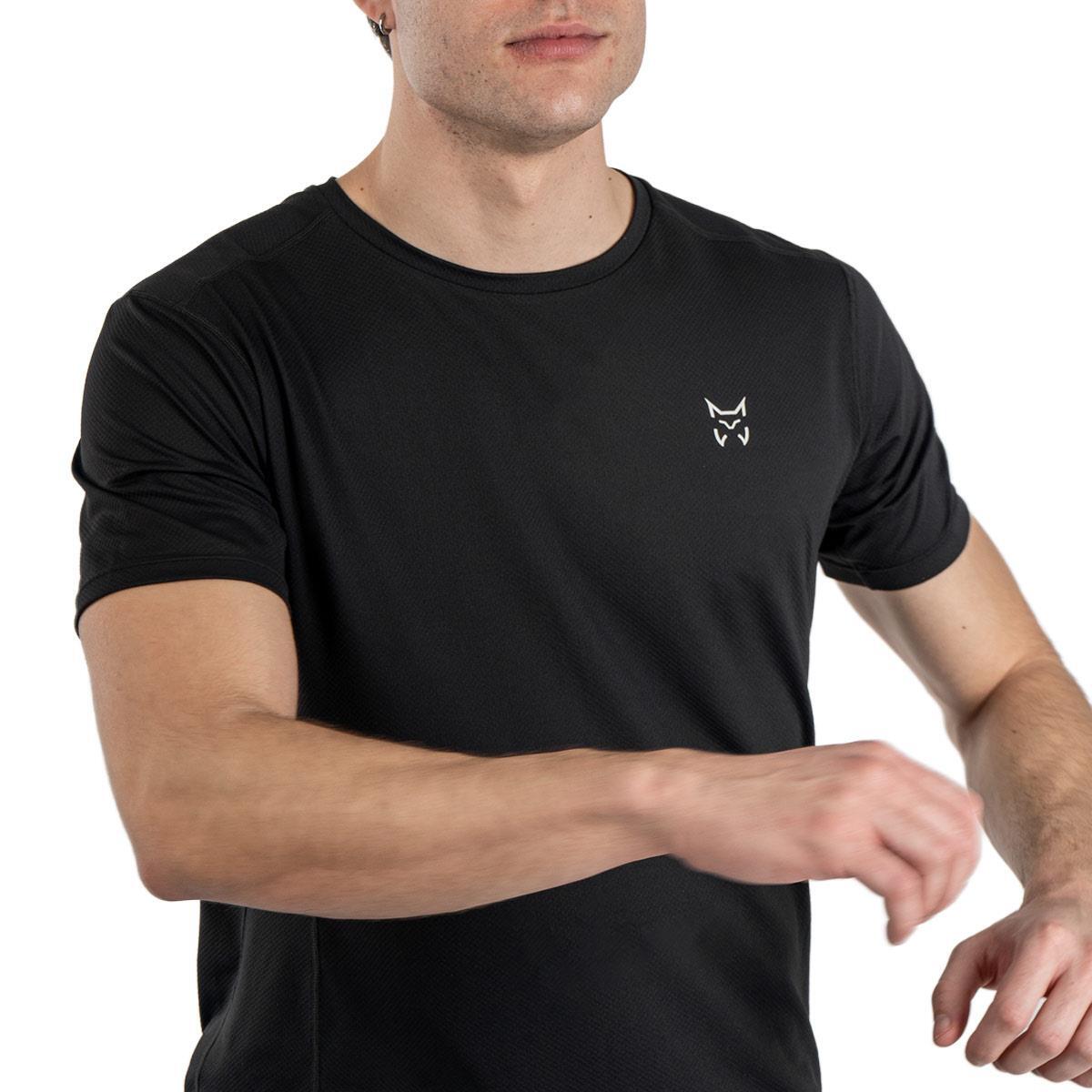 Camiseta manga corta Senderismo en la naturaleza Hombre ALTUS TISMA L30 BLACK 6/6