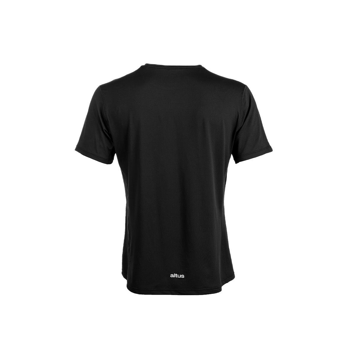 Camiseta manga corta Senderismo en la naturaleza Hombre ALTUS TISMA L30 BLACK 2/6