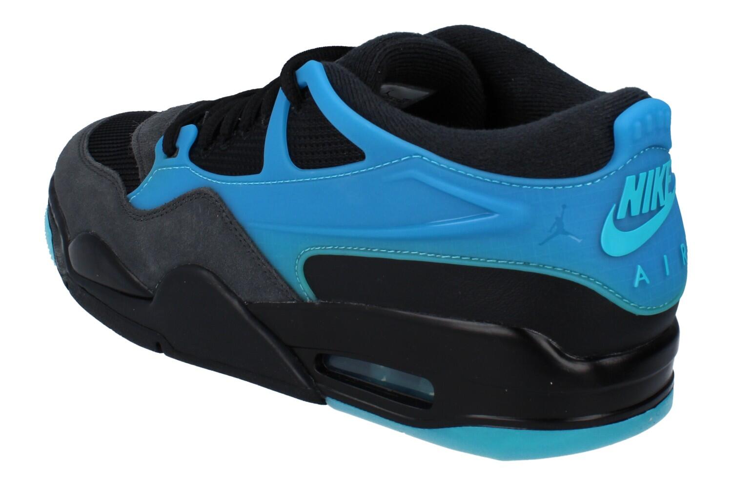 Chaussures de basket Nike Air Jordan 4 RM Noir/Gamma Blue-Anthracite 2/7