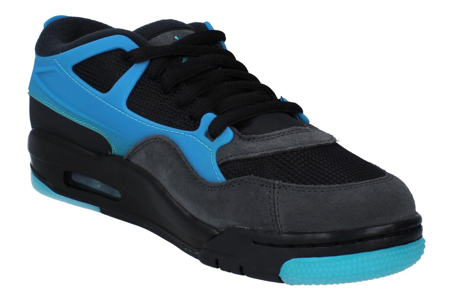 Chaussures de basket Nike Air Jordan 4 RM Noir/Gamma Blue-Anthracite 4/7