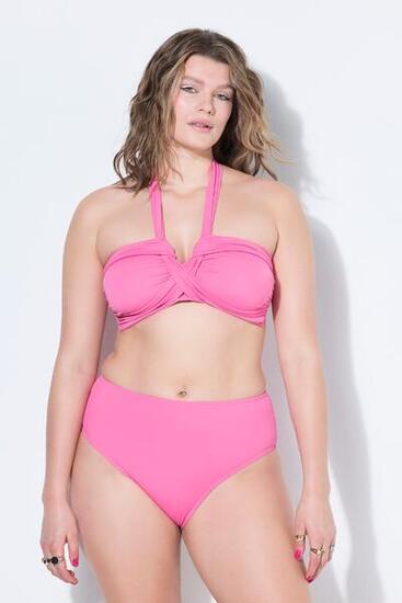 Femme Haut de bikini bonnets souples dos nu