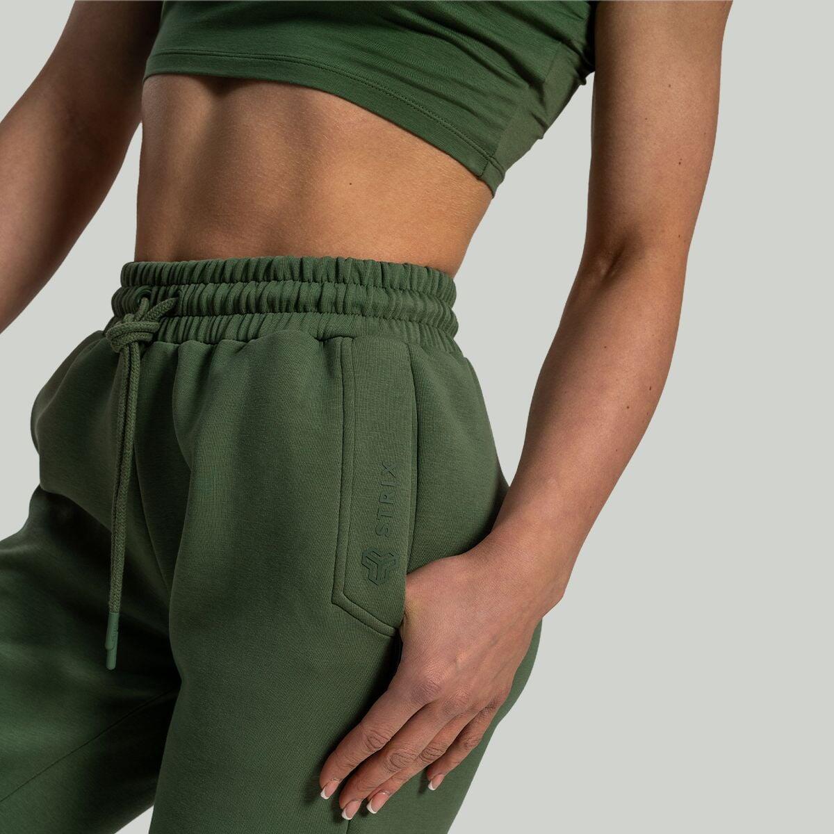 Donna joggers vita alta Cedar Green Lunar 3/7