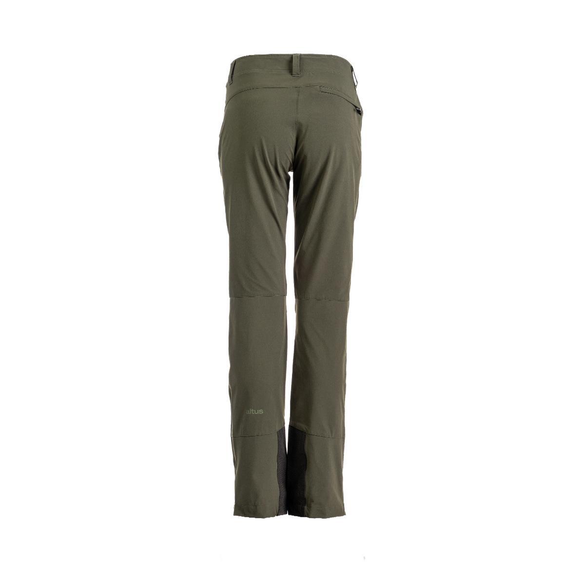 Pantalón Largo Senderismo en Montaña MUJER Altus JAZZI W K30 GREEN OLIVE 2/7