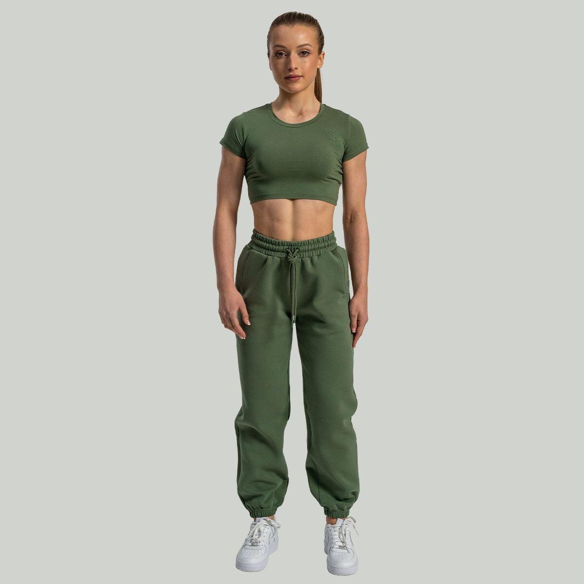 Donna joggers vita alta Cedar Green Lunar 6/7