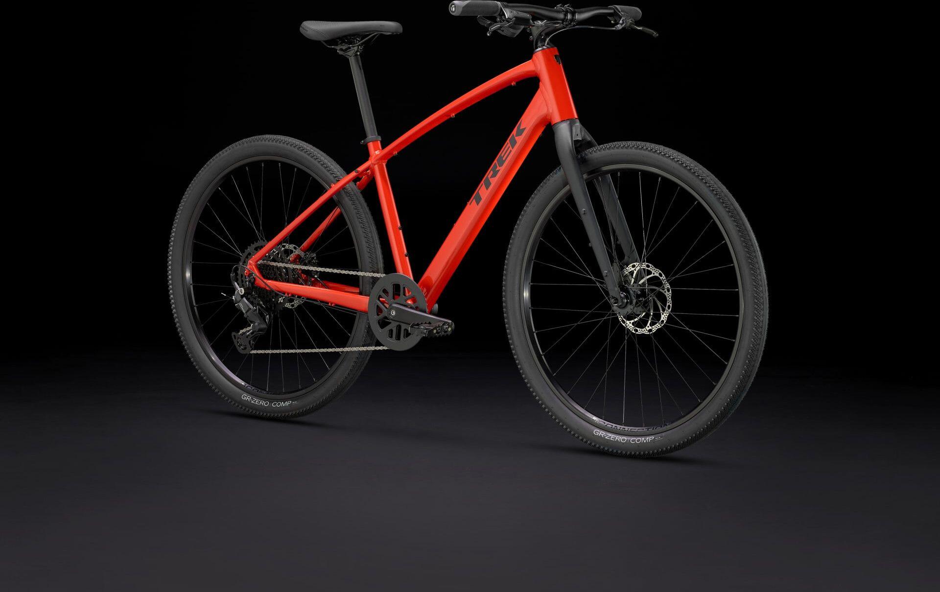 Bicicleta de fitness Trek Dual Sport 2 Shimano CUES 9V 27,5'' Vermelha Gén 5 - B 3/7