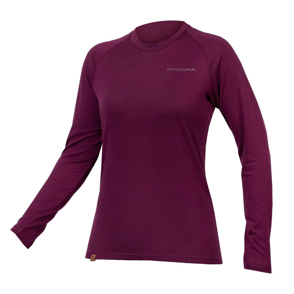 Women's long-sleeve mix undershirt Endura BaaBaa