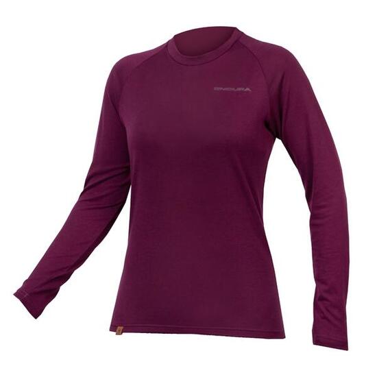 Sous maillot mélange manches longues femme Endura BaaBaa
