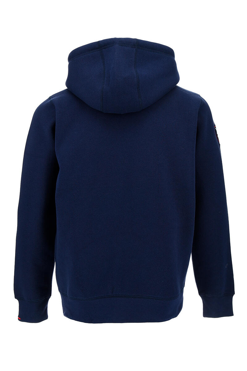 Sweat homme bleu 3/5