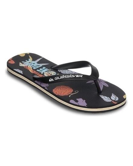Chanclas ONE PIECE MOLOKAI ART Negro Hombre