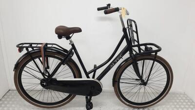 Altec urban 28" tweedehands stadsfiets, zwart - 3 maanden garantie