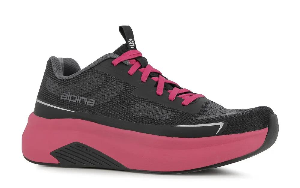 Incaltaminte sport ALPINA Boston W, Negru/Rosu