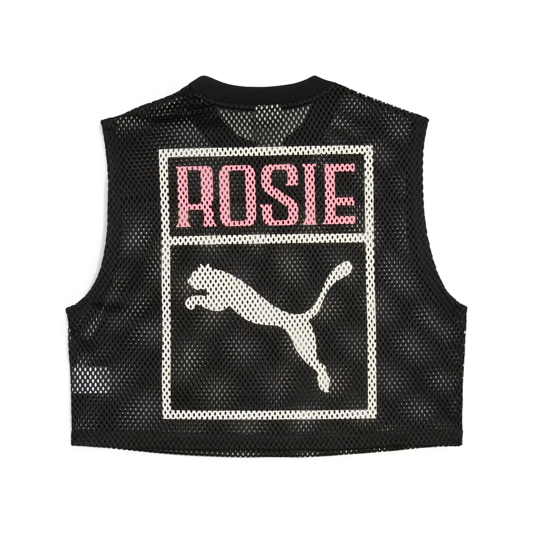 Damen Mesh Tanktop Puma ROSÉ Relaxed 3/7