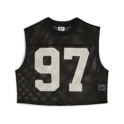 Mesh tanktop dames puma rosé relaxed
