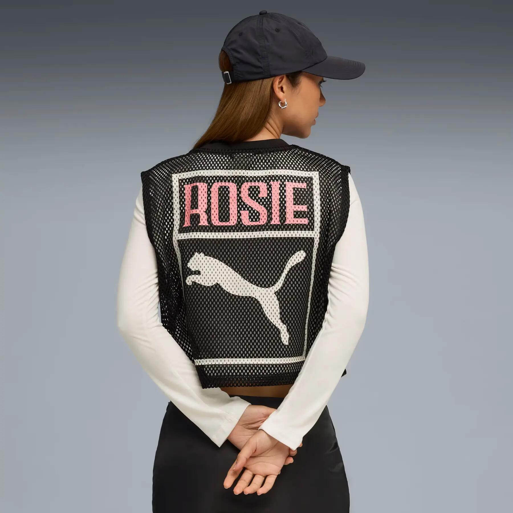 Damen Mesh Tanktop Puma ROSÉ Relaxed 4/7