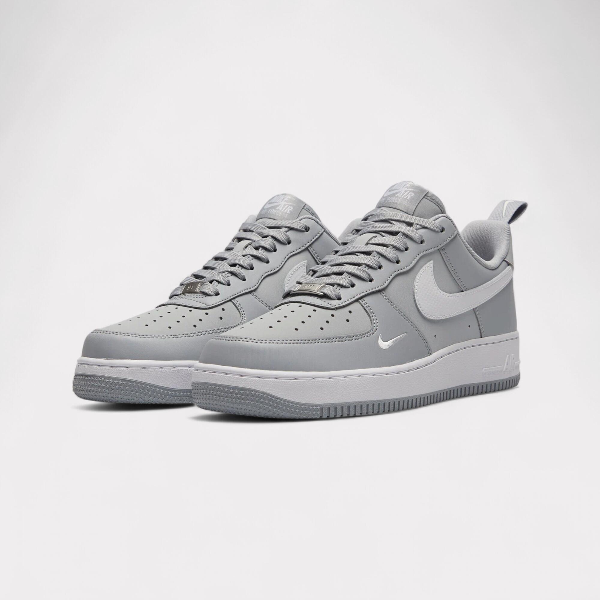 Nike Air Force 1 Low LV8 Carbon Fiber Swoosh - Wolf Grey 2/7