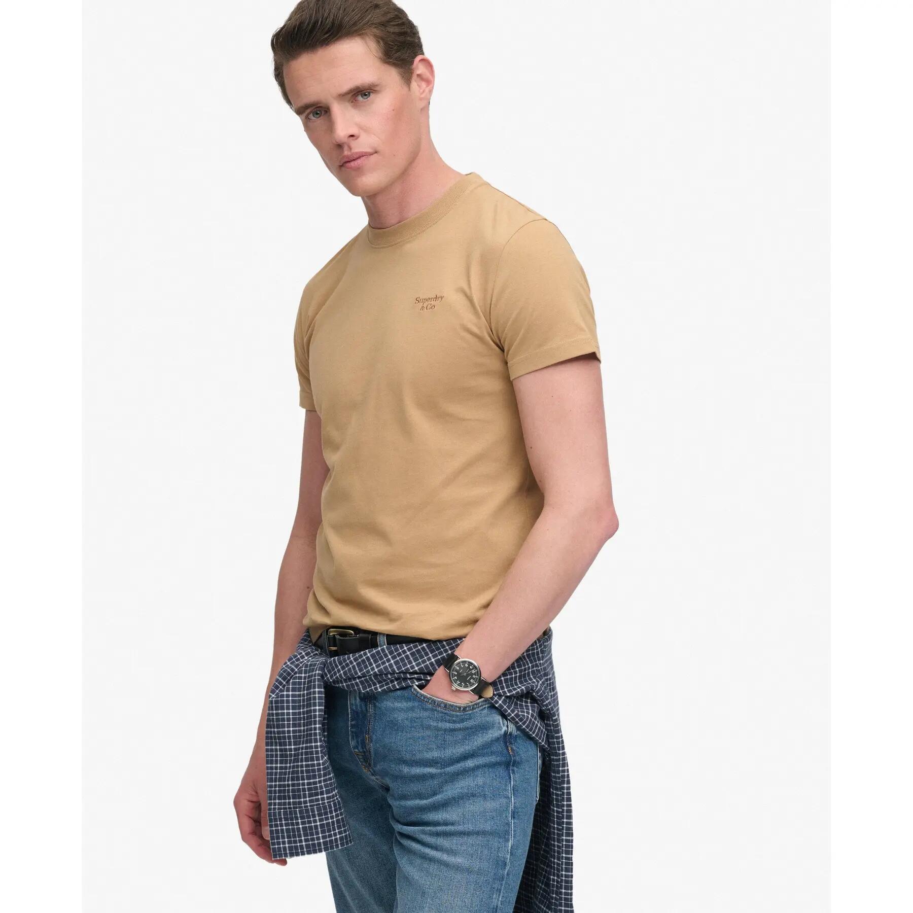 T-shirt avec logo Superdry Essential Serif 5/7