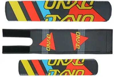 Gt bmx beschermingsset - dyno black/yellow