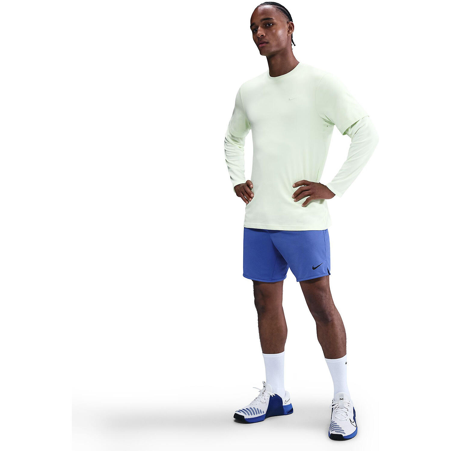 Herren Shorts NK DF TOTALITY KNIT 7IN UL 3/4