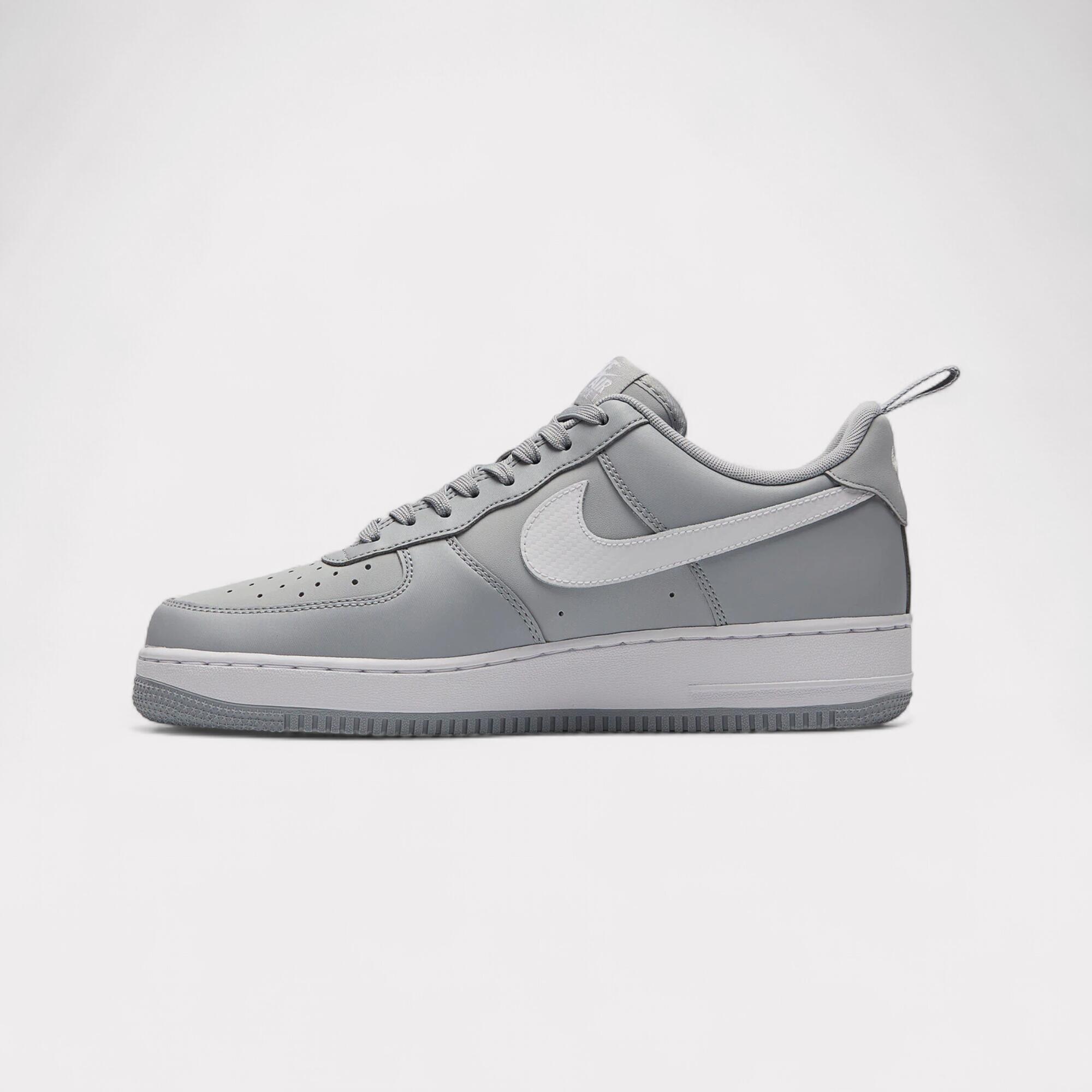 Nike Air Force 1 Low LV8 Carbon Fiber Swoosh - Wolf Grey 3/7
