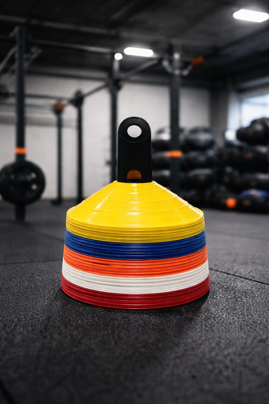 50 uds Conos Entrenamiento Agilidad Con Soporte 2/3