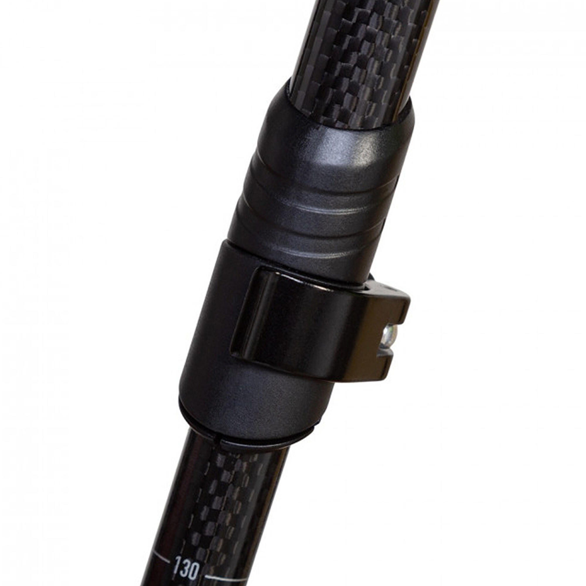 Trekmates - Bastón de Carbono Ligero Ajustable de 3 Secciones 4/5