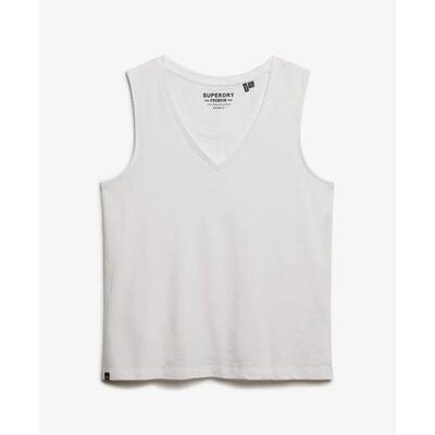 V-hals tanktop voor dames superdry studios