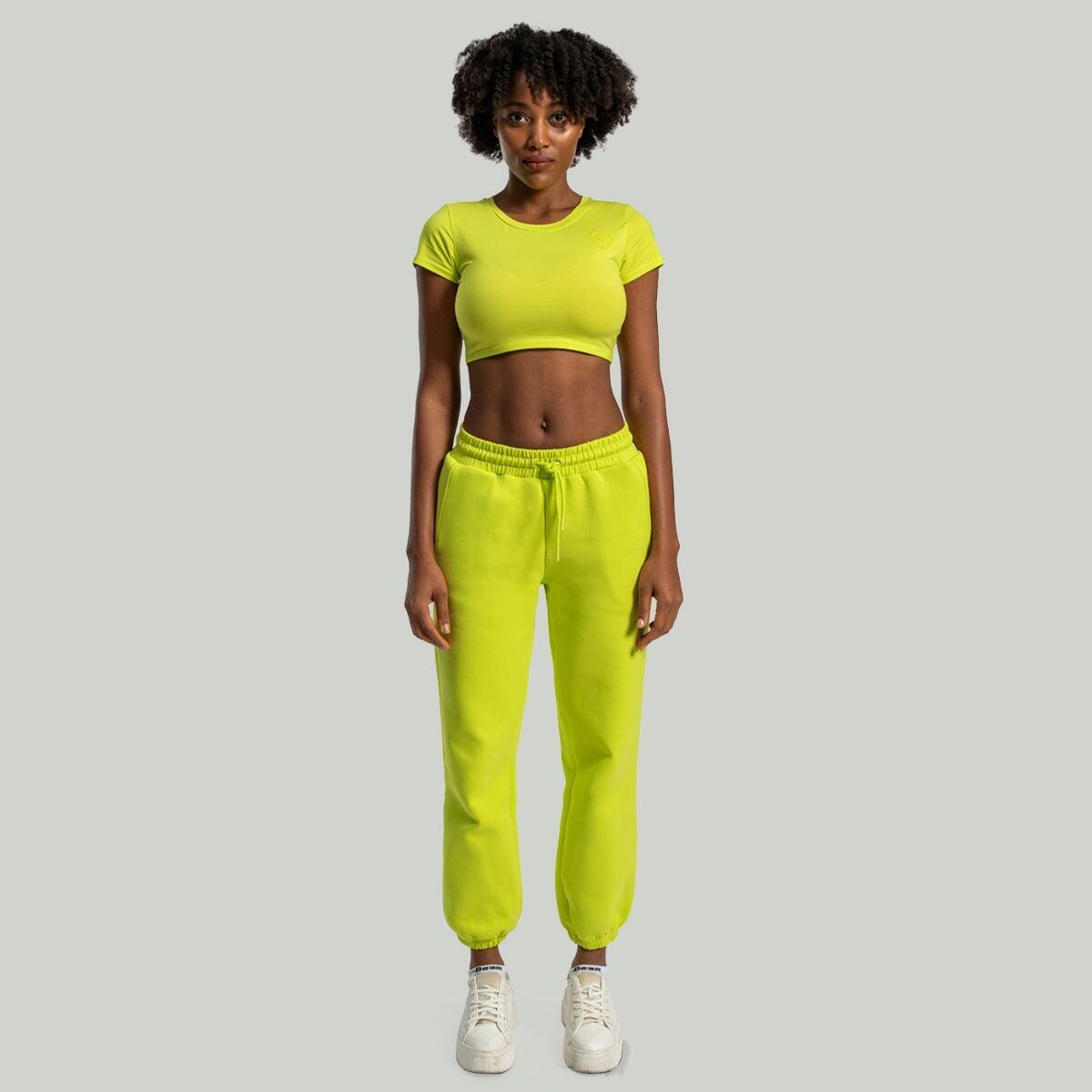 Donna joggers vita alta Chartreuse Lunar 5/6