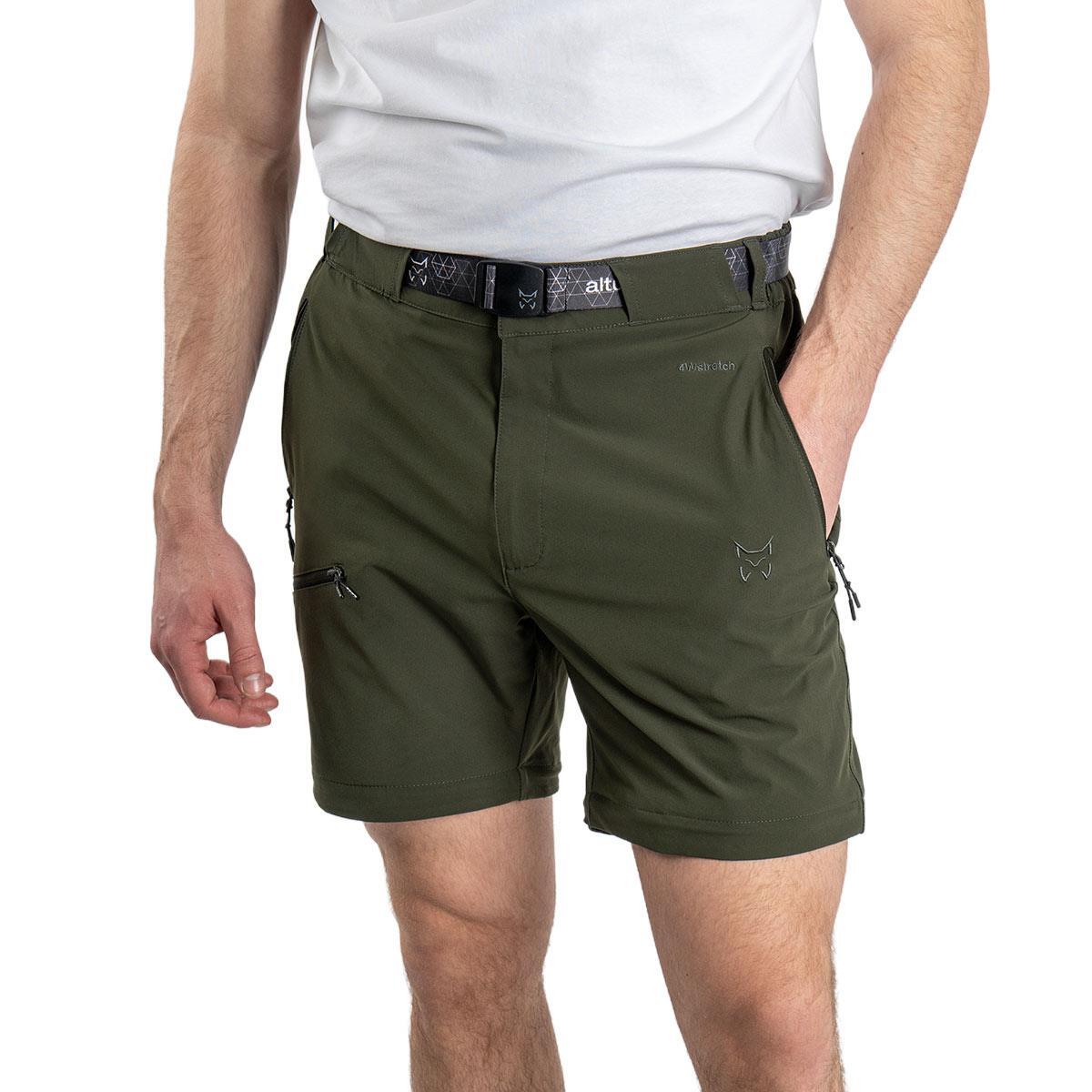 Pantalón Largo Senderismo en Montaña HOMBRE Altus QUETZAL GREEN OLIVE 7/7
