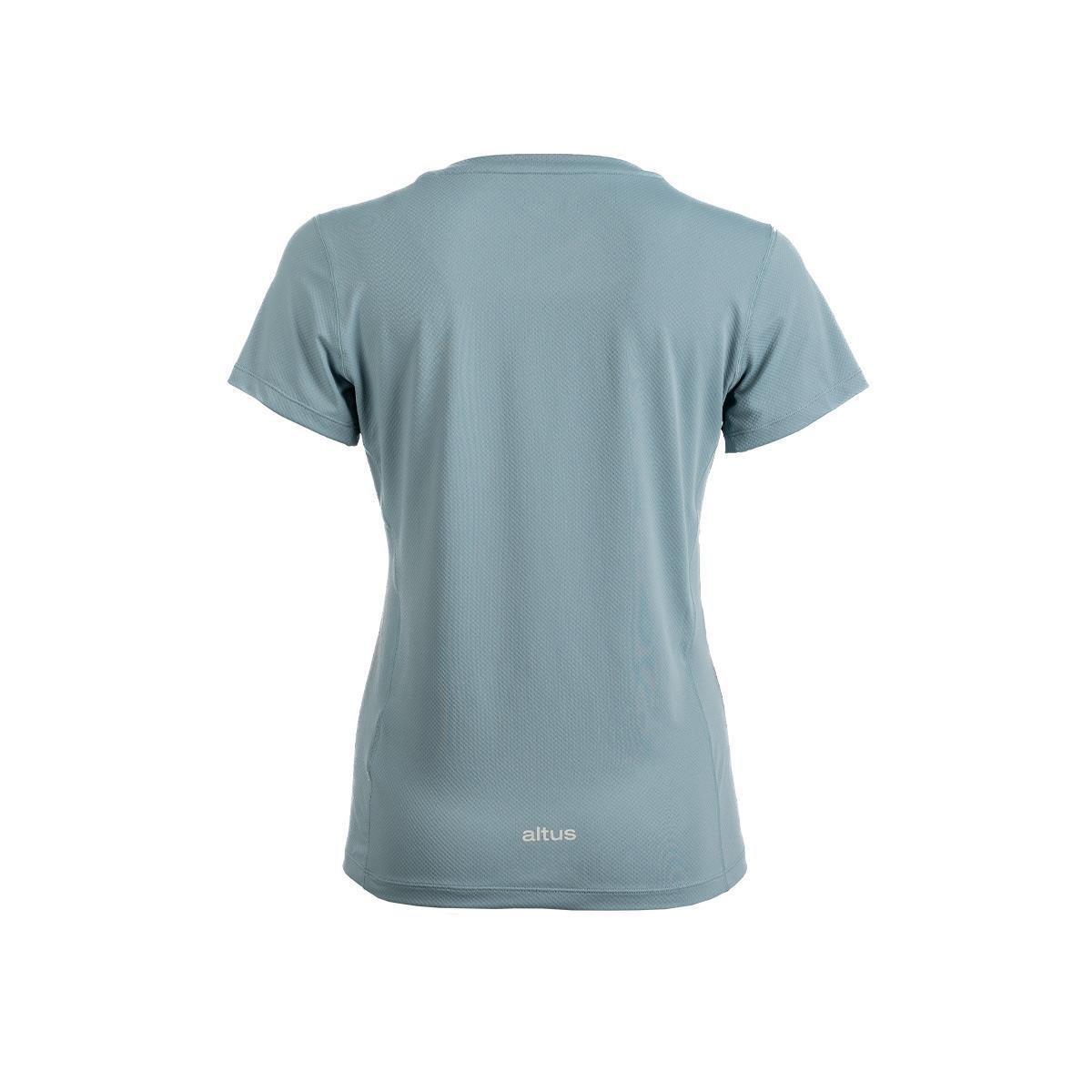Camiseta manga corta Senderismo en la naturaleza Hombre ALTUS TISMA W L30 BLACK 2/6
