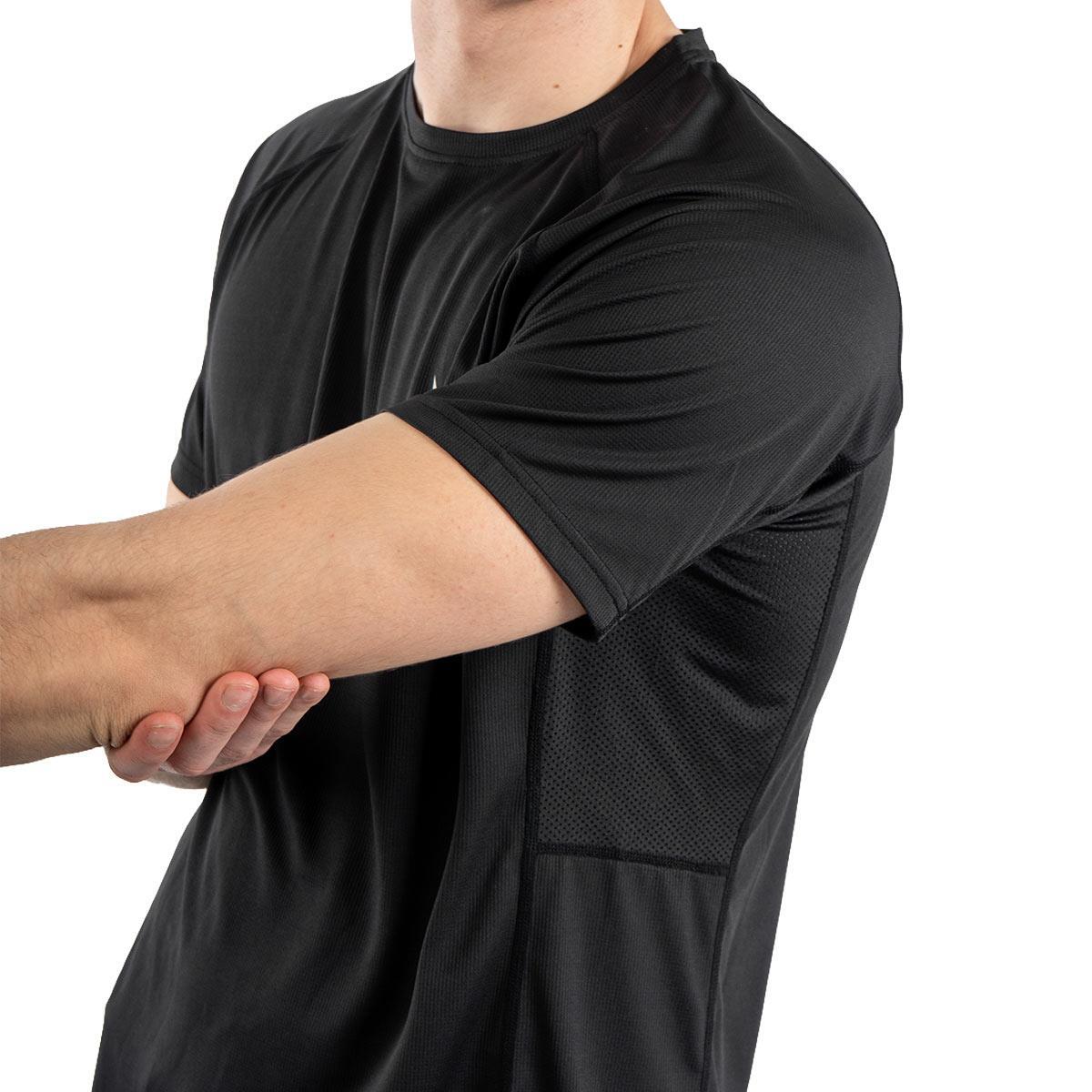 Camiseta manga corta Senderismo en la naturaleza Hombre ALTUS EIRE L30 BLACK 7/7
